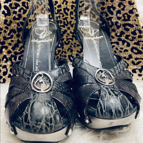New Women’s BABY PHAT Super Cute Platform Heels, Size 8.5 - Picture 2 of 5